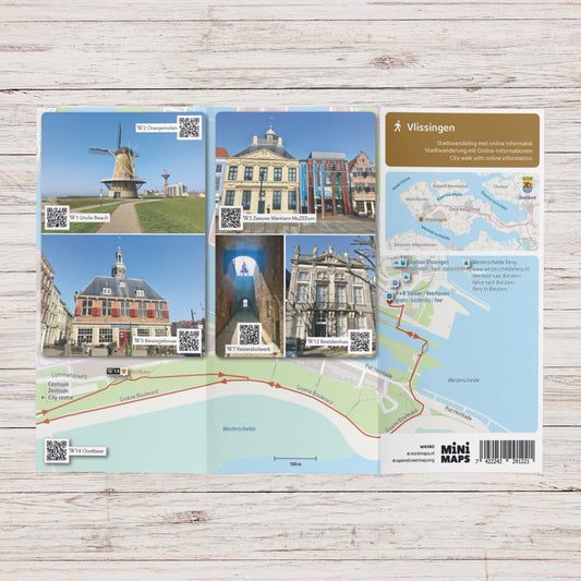 Wandelkaart Vlissingen - Stadswandeling